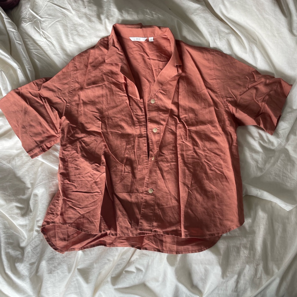 Rust Button-up Shirt